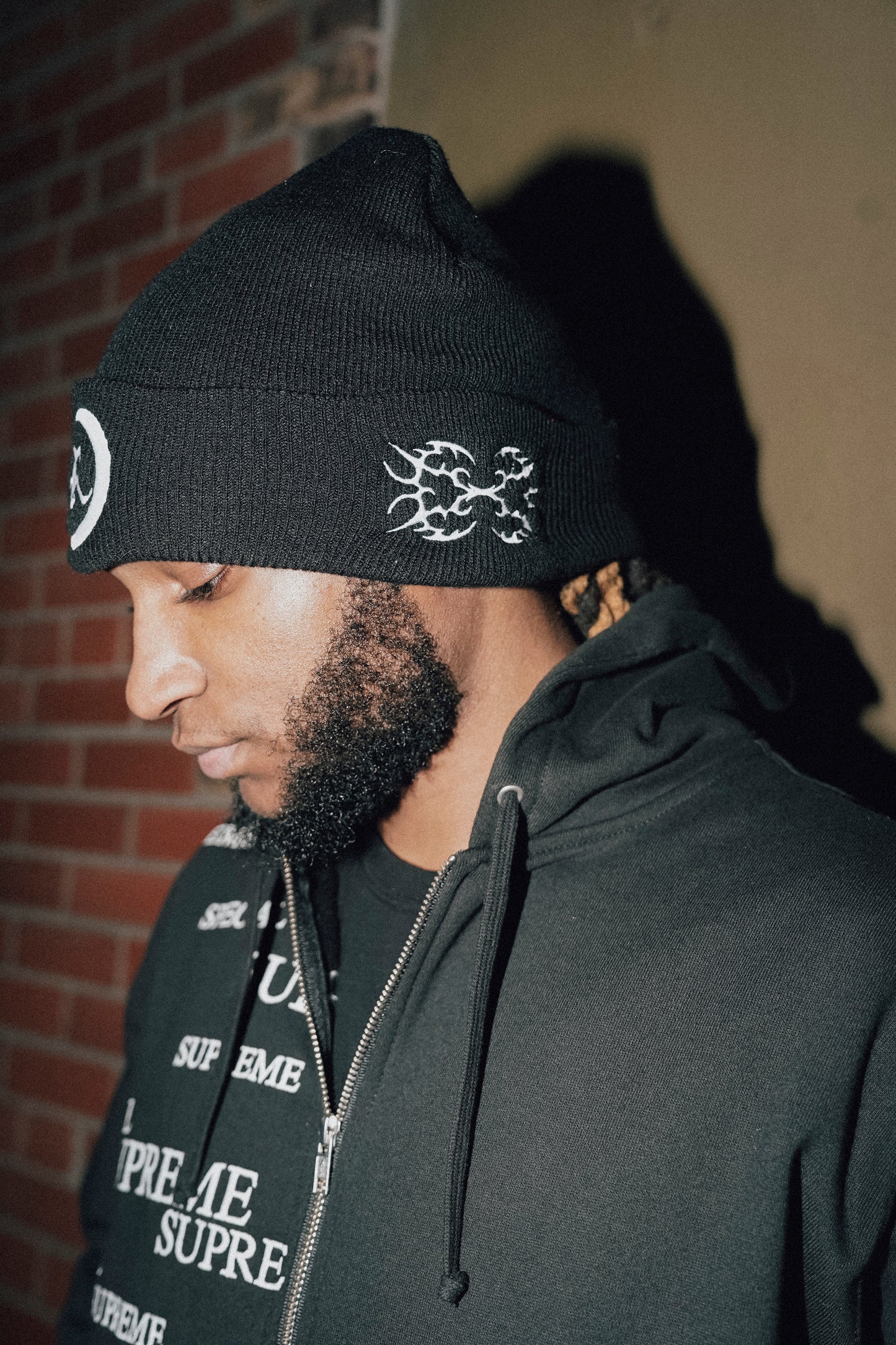 Black Neo Reed beanie