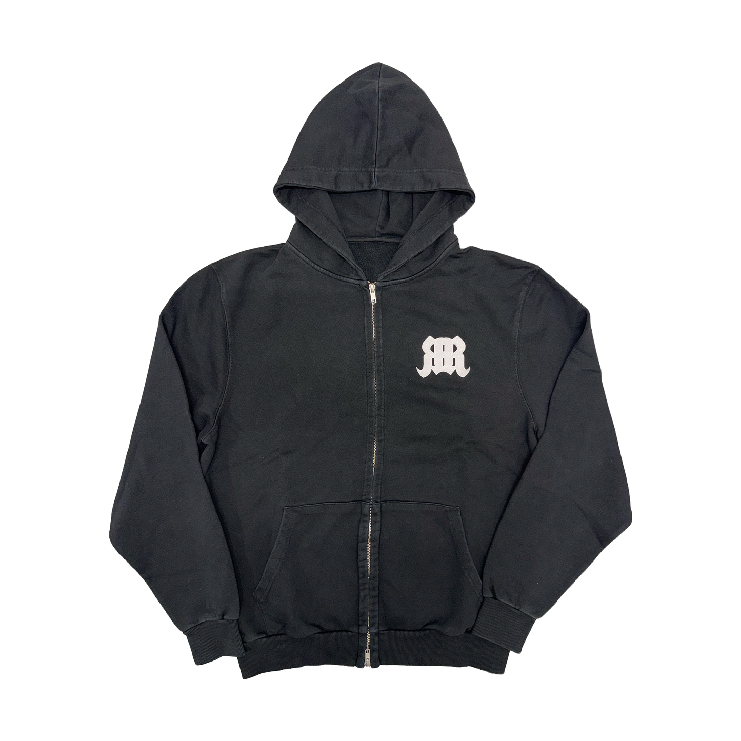 Black REED Logo Hoodie