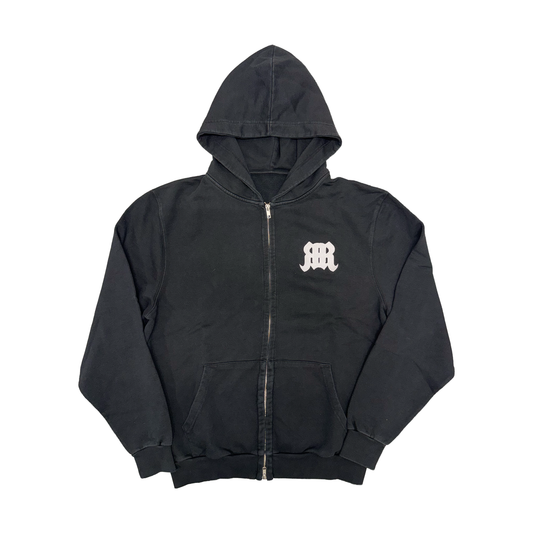 Black REED Logo Hoodie