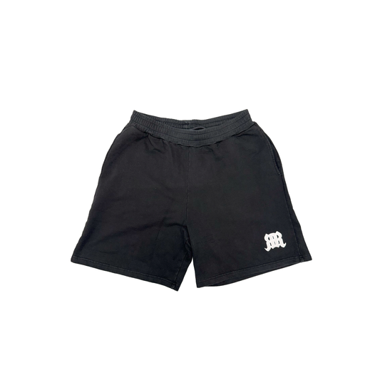 Black REED Logo Shorts